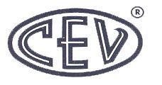 Logo marca CEV